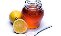 Honey and lemon make a winning combination for your skin.